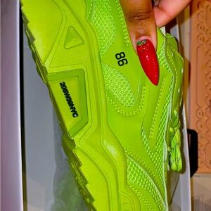 Neon TiktokTennis Shoes